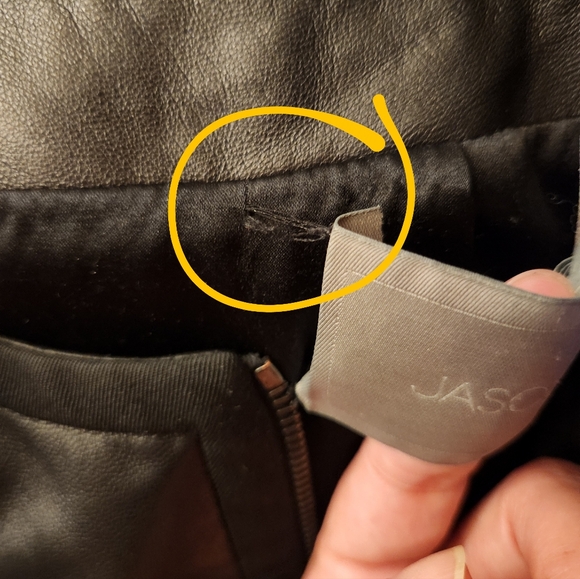 Jason Wu Leather Lambskin Jacket, Size 8 - Picture 2 of 10